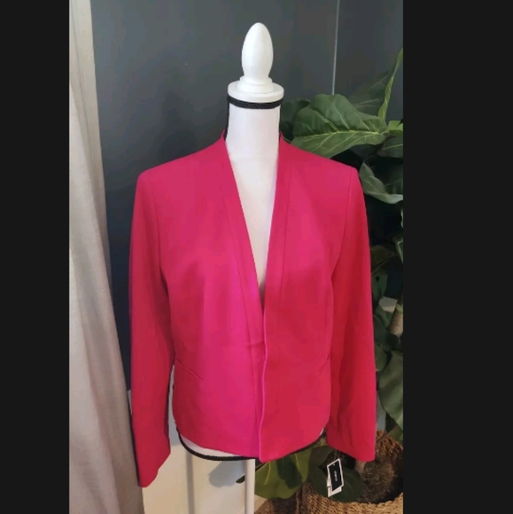 Nine West Women's Solid Ponte Kiss Front Jacket 10 - Picture 6 of 10